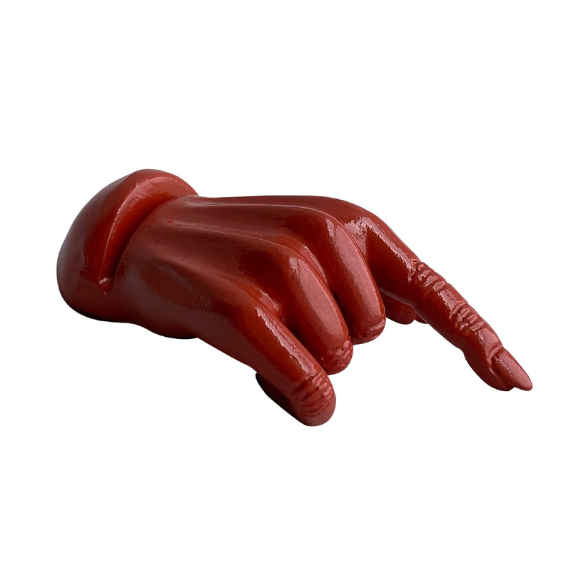 Cumm Down Palm Vinyl Holder