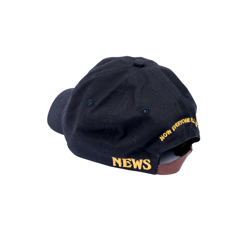 News 9 to 5 Painter Yellow Cap - Black