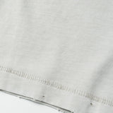 Sorake Graphique Muscle Satui Tee - Moon Cream Pigment Dyed