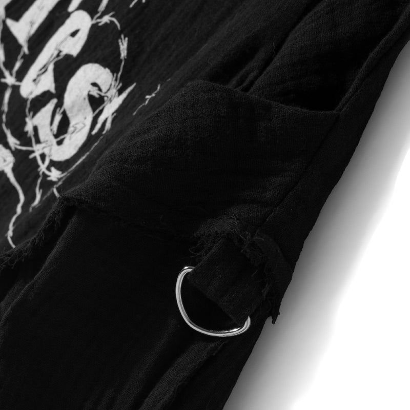 Quadruplet Muslin - Black