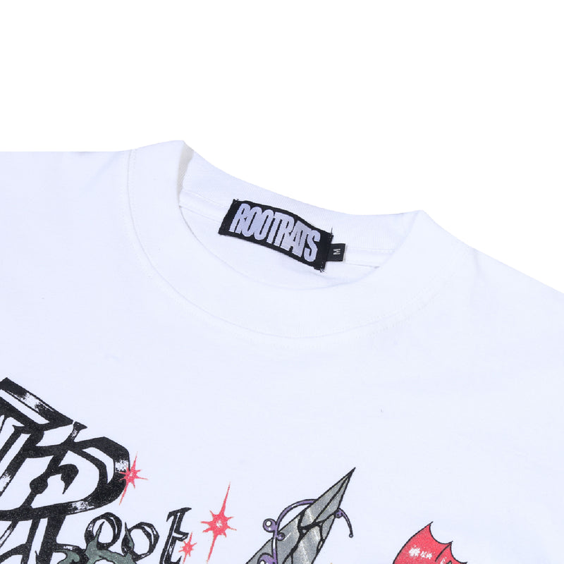 Crime T-Shirt - Broken White