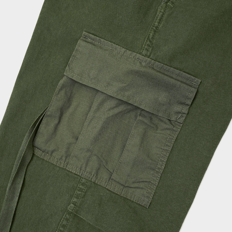 Chronic Cargo Pants - Washed Olive