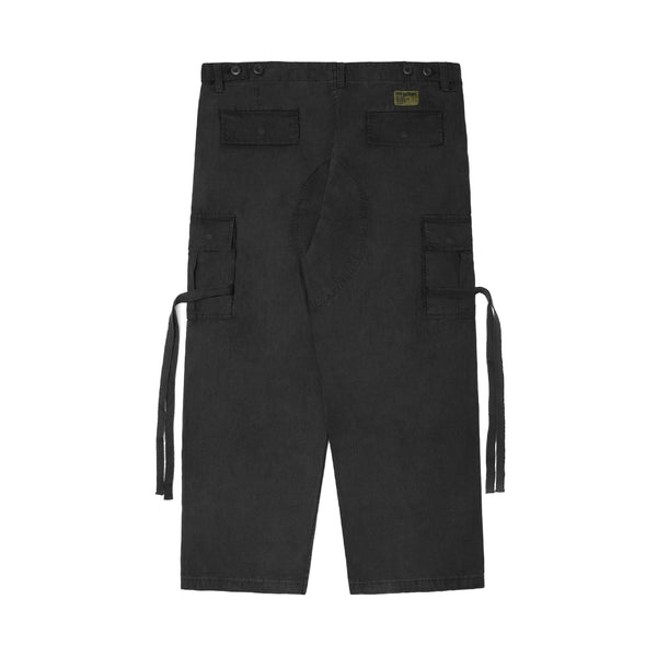 Chronic Cargo Pants - Washed Black