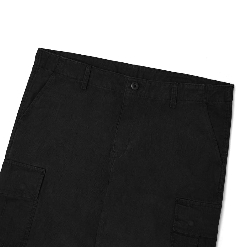 Chronic Cargo Pants - Washed Black