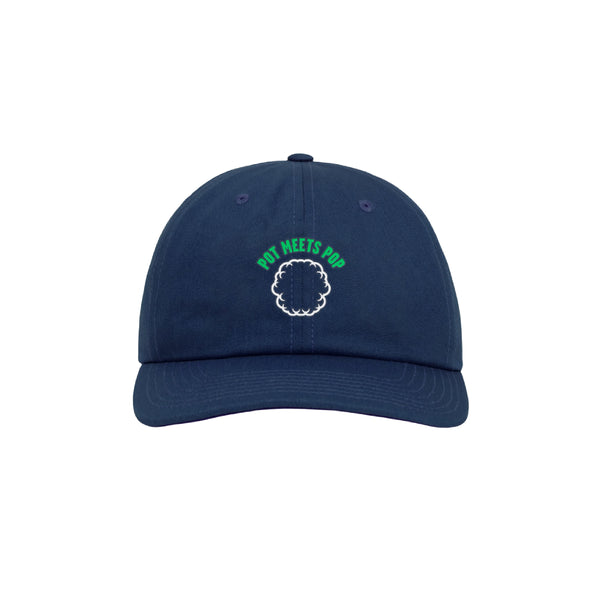 Smoke Logo Dad Cap - Navy