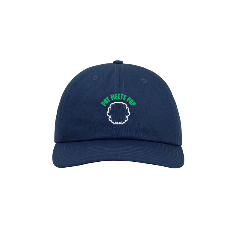 Smoke Logo Dad Cap - Navy
