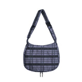 Slams Sling Bag - Plaided Purple