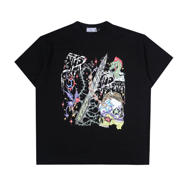 Crime T-Shirt - Black