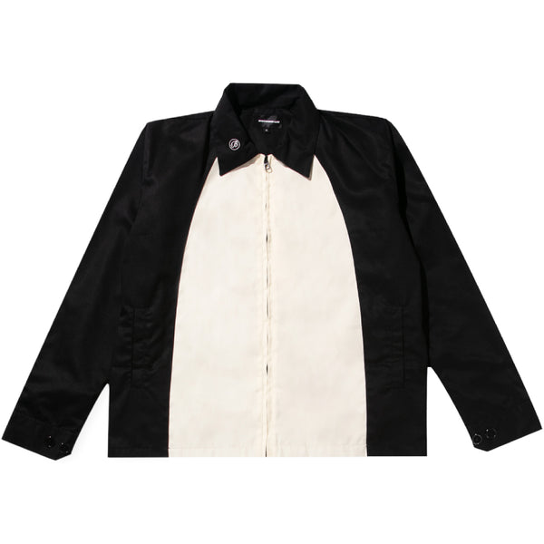 Reunion Two Tone Work Jacket - Black