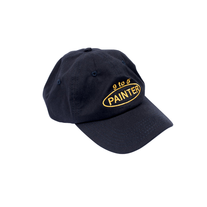 News 9 to 5 Painter Yellow Cap - Black