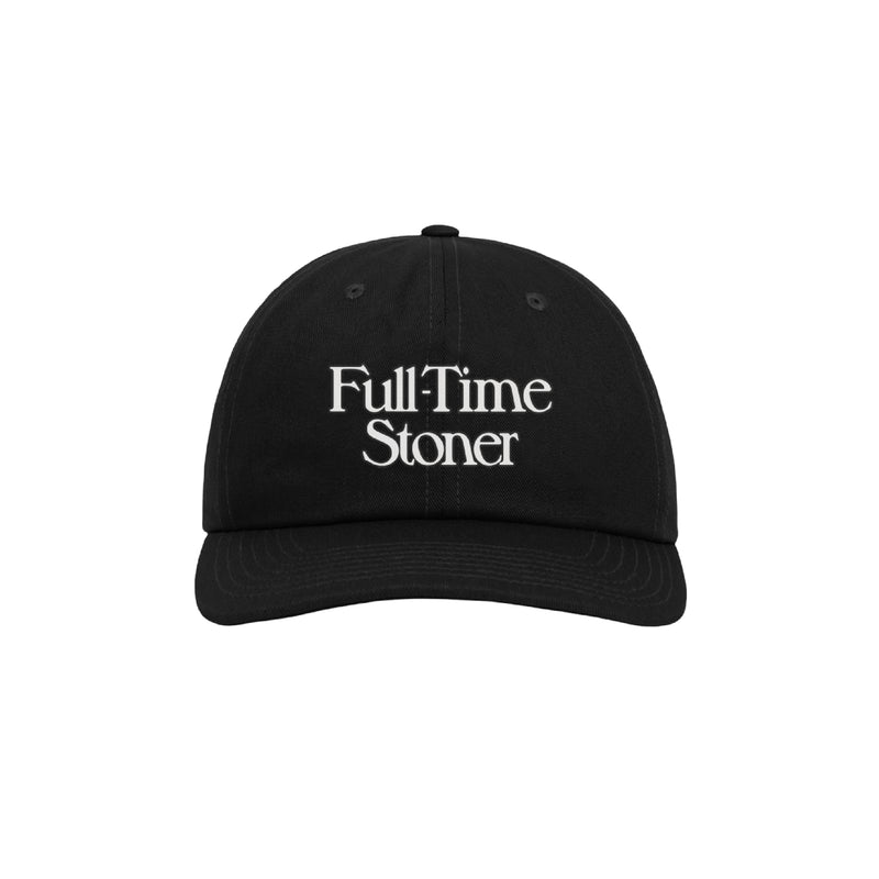 Full Time Stoner Dad Cap - Black