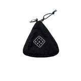 Miro Triangle Pouch - Black