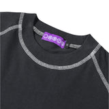 Orbis Panel Short Sleeve T-Shirt – Dark Grey