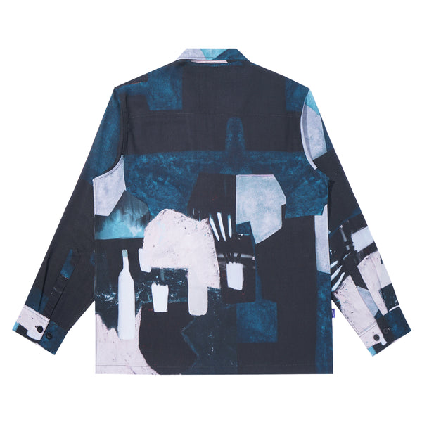 Wildblue LS Souvenir Shirt - Blue/Multi