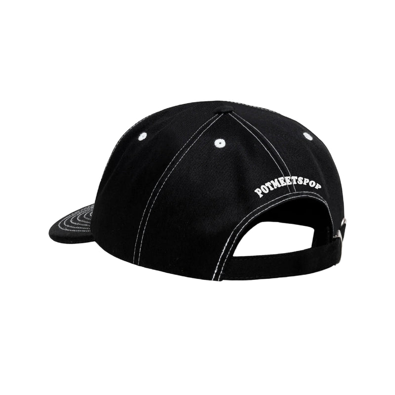 Downers 6 Panel Cap - Black