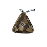 Miro Triangle Pouch - Brown Camo