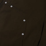Panel Rivet Shorts - Brown