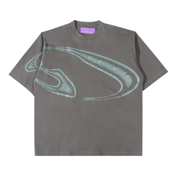 Blow Up Logo T-Shirt - Charcoal
