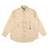 Lais Ls Utility Shirt - Ecru