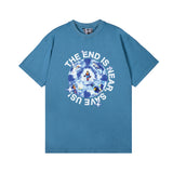 Save Us Shortsleeve T-Shirt - Fade Blue