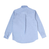 Mini Logo Ls Shirt -  Blue