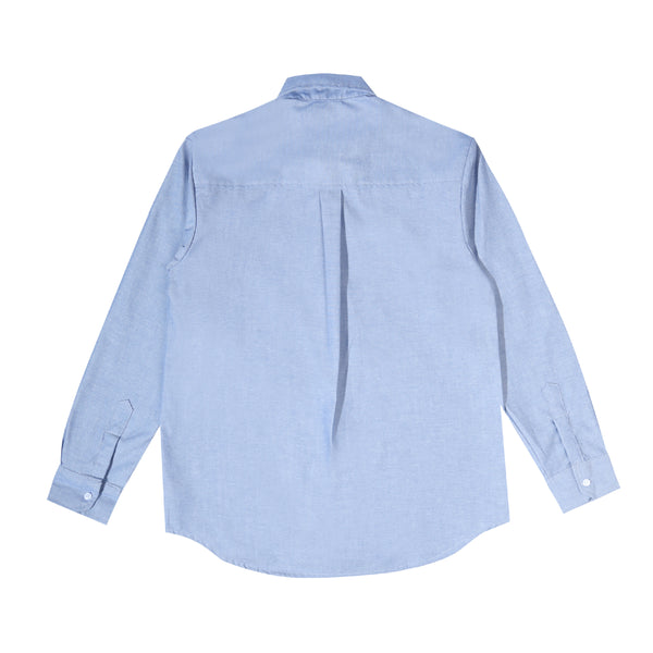 Mini Logo Ls Shirt -  Blue
