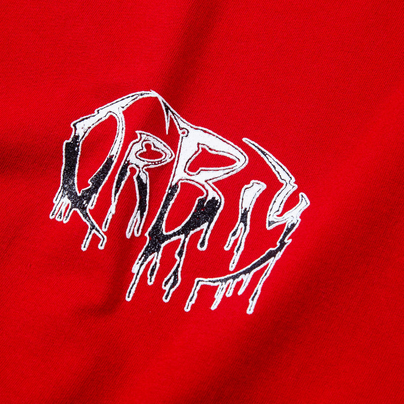 Orbis Bloods LS T-shirt Red