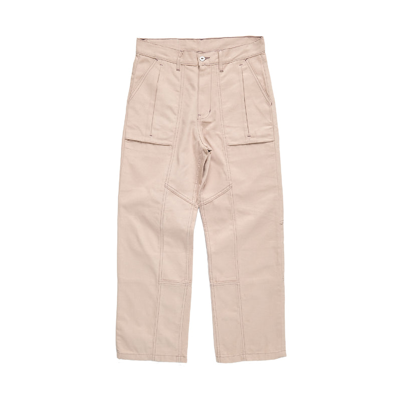 Glide Canvas Pants - Beige