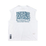 Sorake Graphique Muscle Padar Tee - White