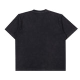 Single Stitch Pocket Tee - Washed Black