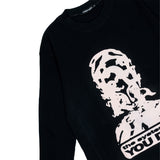 Void Waffle Crewneck - Black