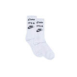 It's a Fake Sock - White