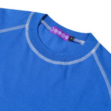 Orbis Panel Short Sleeve T-Shirt – Blue