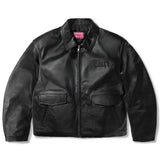 Mayhem Leather Jacket - Black