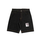Inserted Jorts - Blue Black