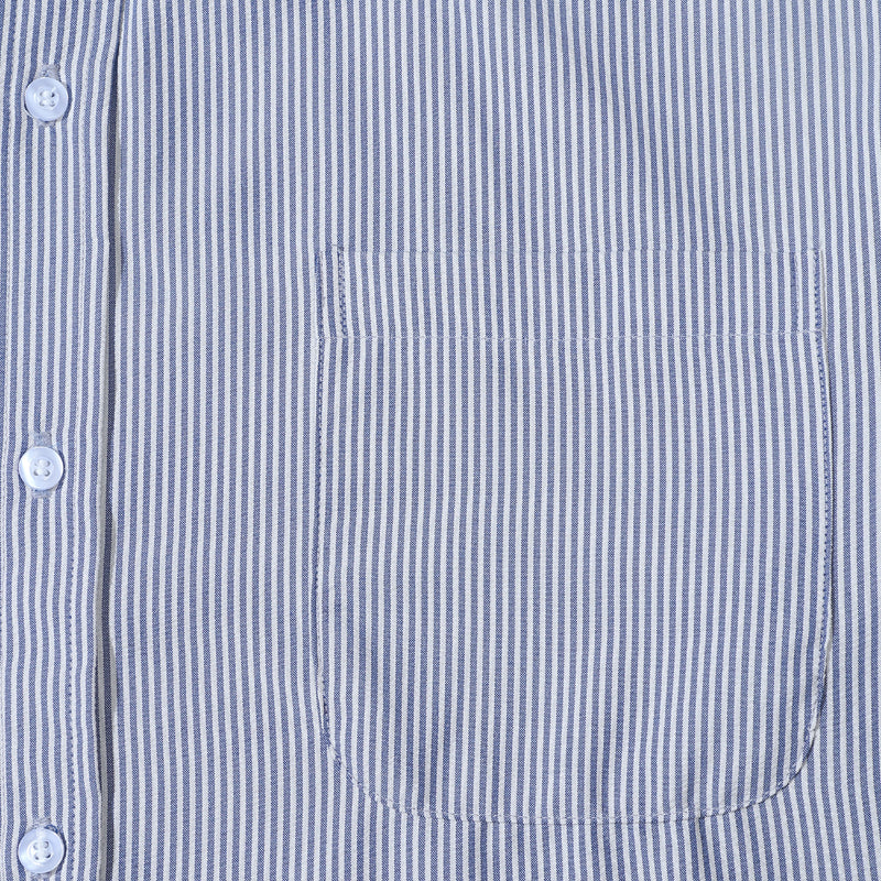Peculiar Stripe Shirt - White/Blue