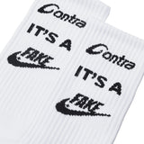 It's a Fake Sock - White