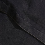 Single Stitch Pocket Tee - Washed Black