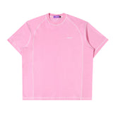Orbis Panel Short Sleeve T-Shirt – Pink