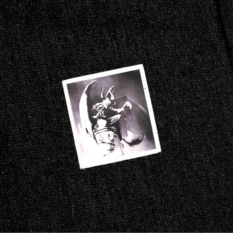Inserted Jorts - Blue Black