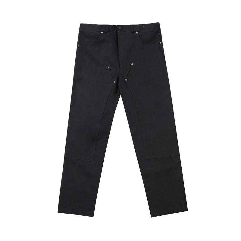 Double Knee Pants - Black