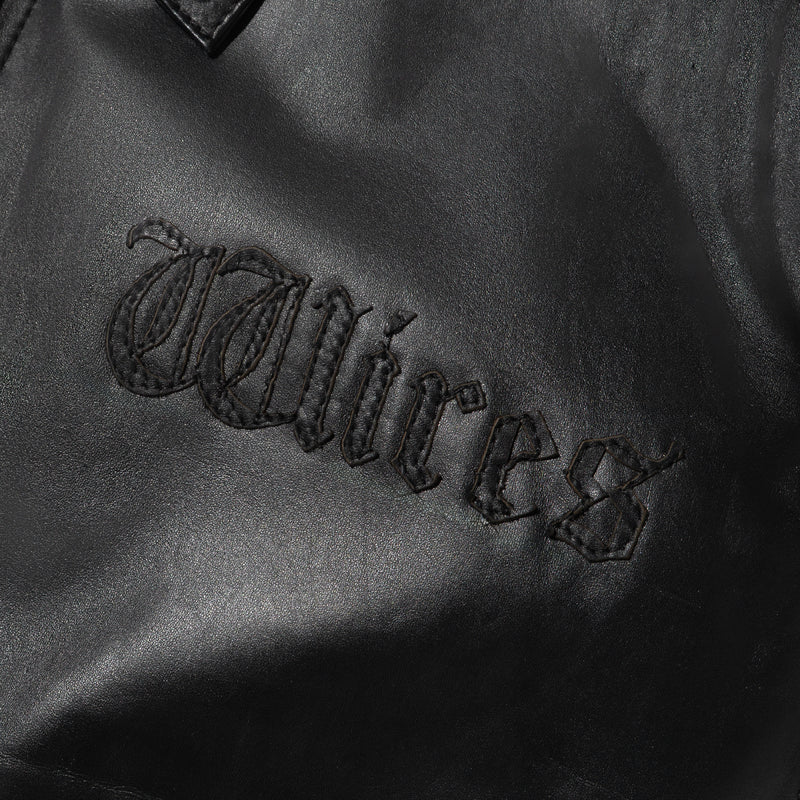 Mayhem Leather Jacket - Black