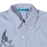 Peculiar Stripe Shirt - White/Blue