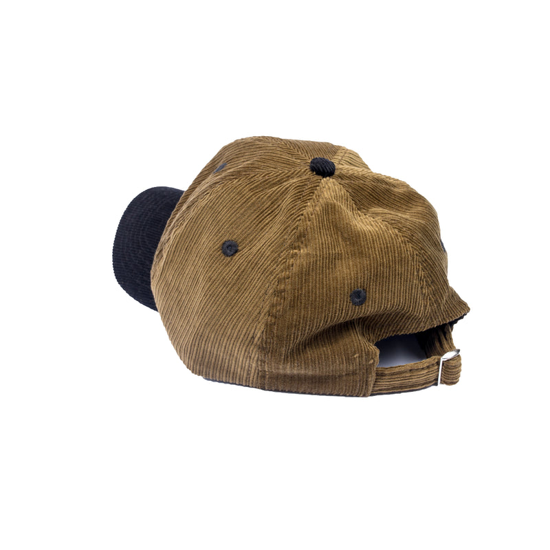 News Logo Cap Corduroy -  Brown Black