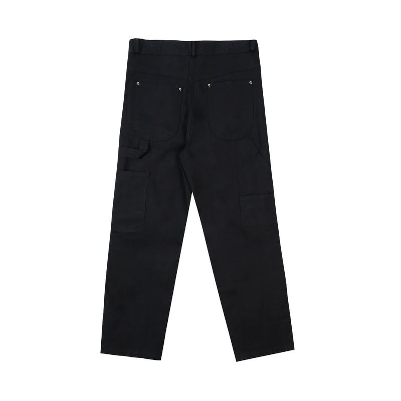 Double Knee Pants - Black