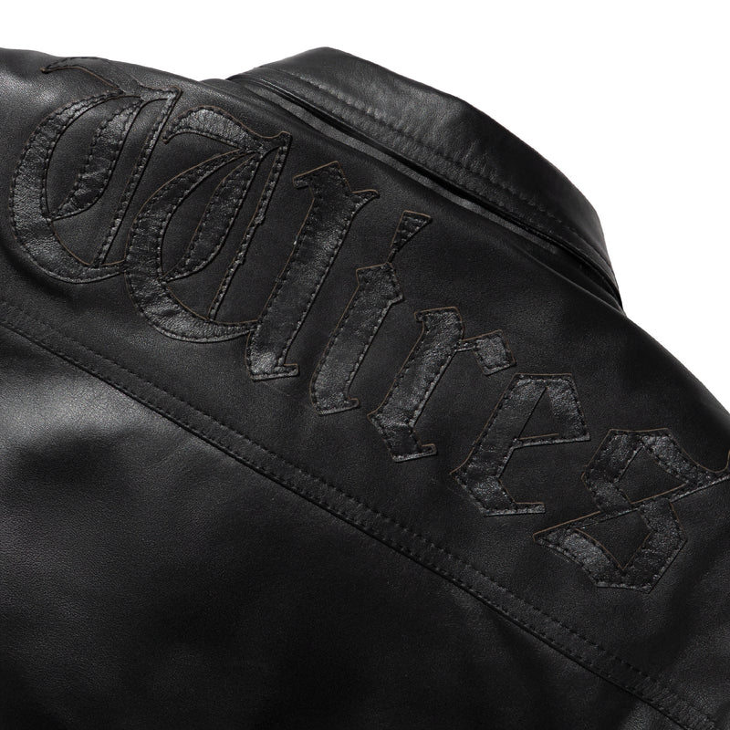Mayhem Leather Jacket - Black