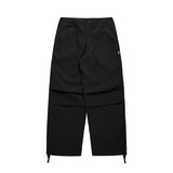 Pleated Knee Pants - Black