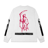 Haunting The Chapel Longsleeve T-Shirt - White
