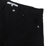 Panel Rivet Shorts - Black