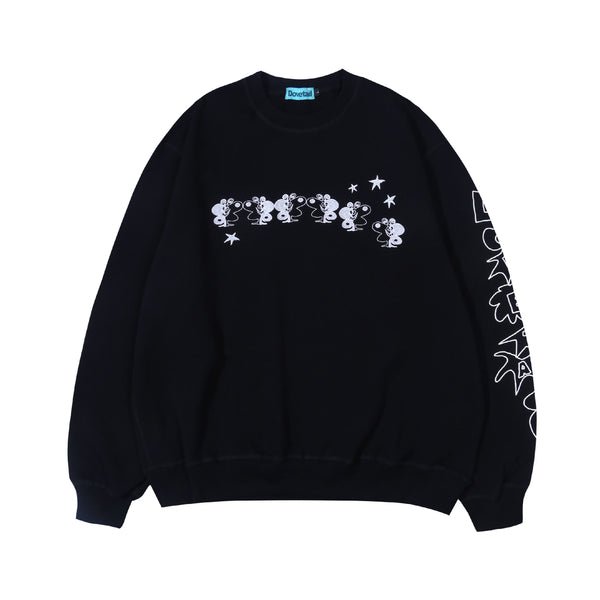 Papillon Crewneck - Black